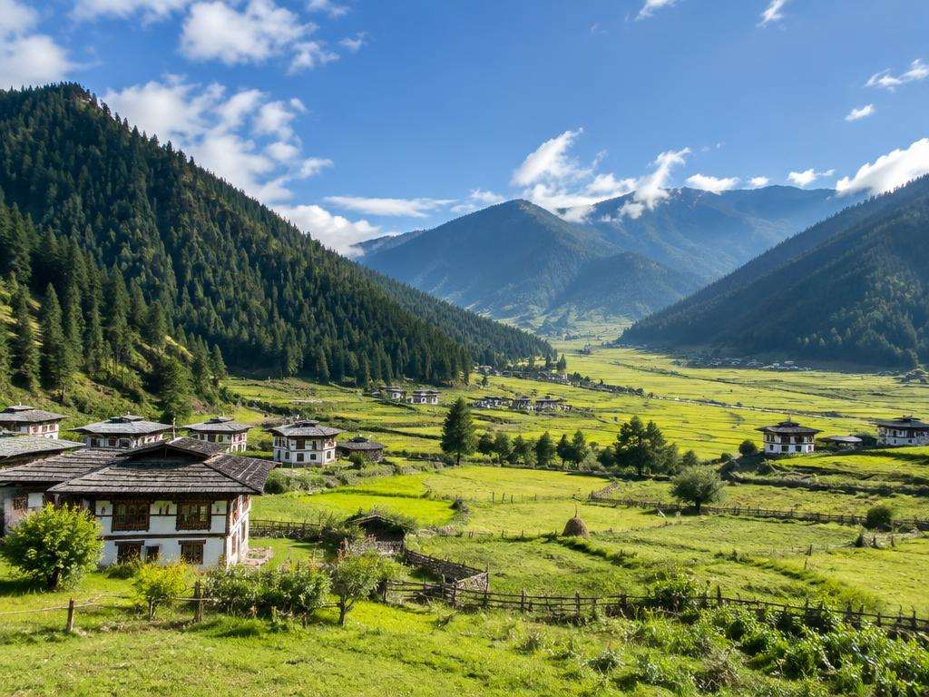 Phobjikha, Bhutan