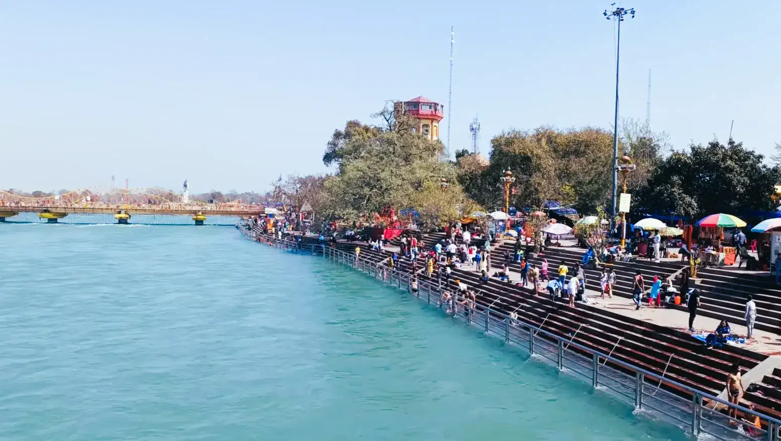 Har Ki Pauri ghat beside the Ganges in Haridwar