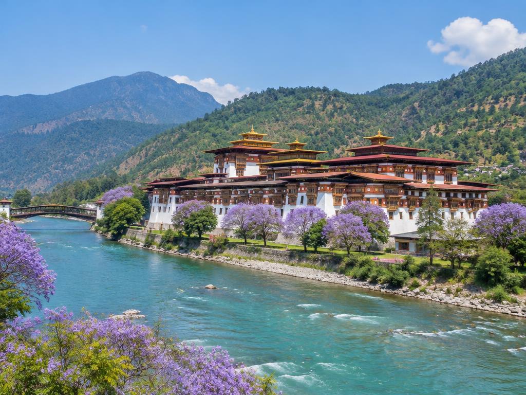 Bhutan destination scenery, illustrative photo
