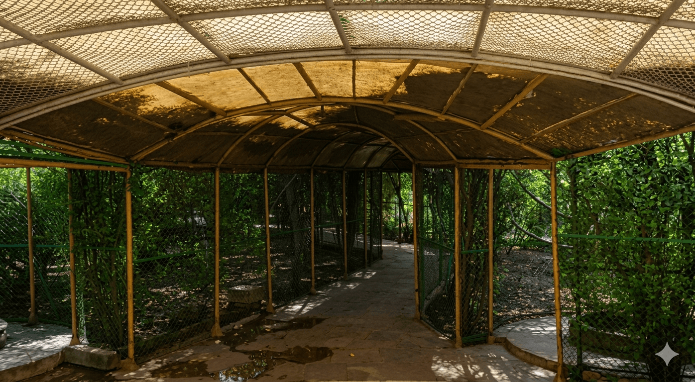 Sacred grove of Seva Kunj where Radha-Krishna's Raasleela is believed to take place nightly, Vrindavan